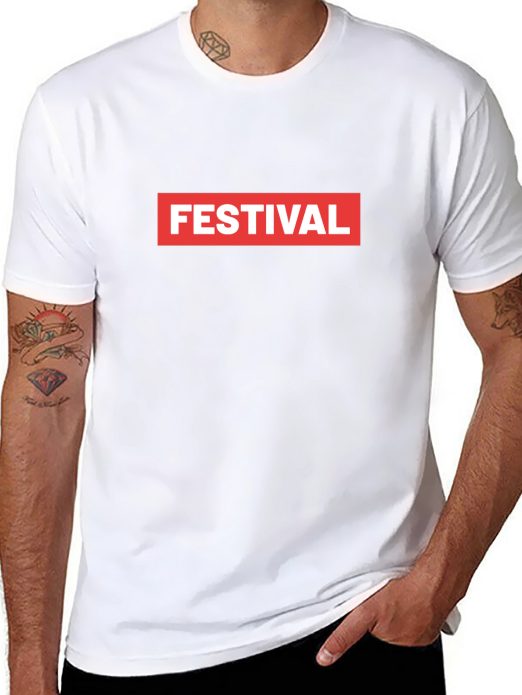 Festival Graphic Tee - Bold Statement T-Shirt