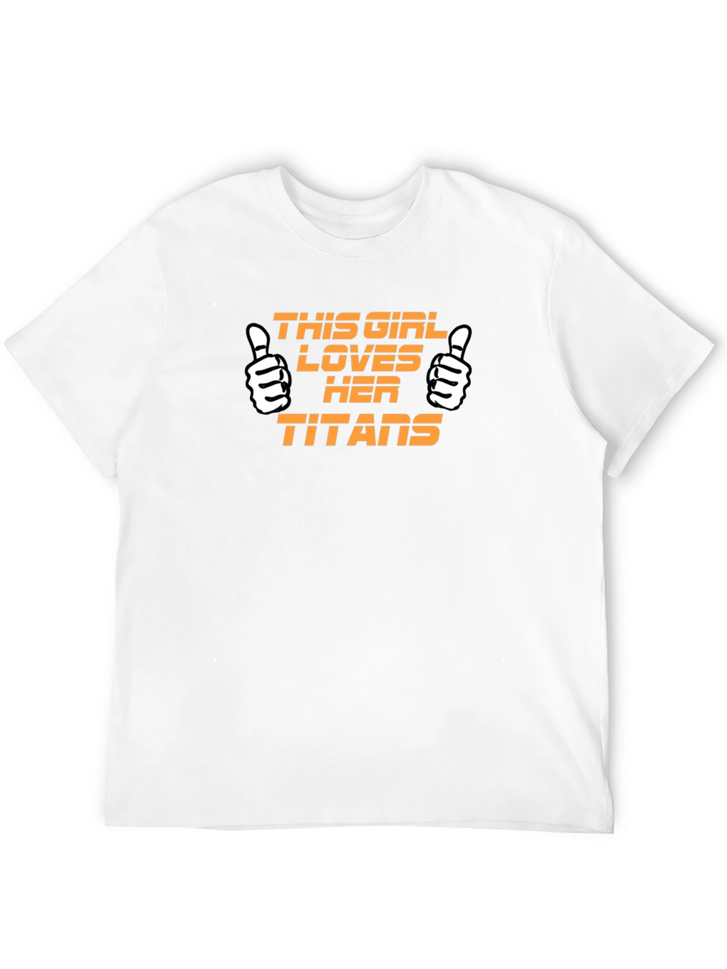 Titans Fan T-Shirt - This Girl Loves Her Titans