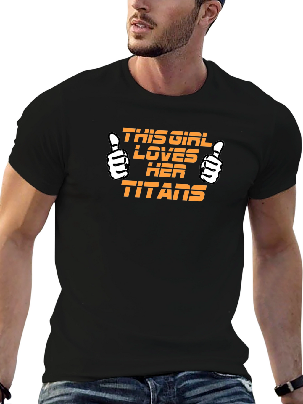 Titans Fan T-Shirt - This Girl Loves Her Titans