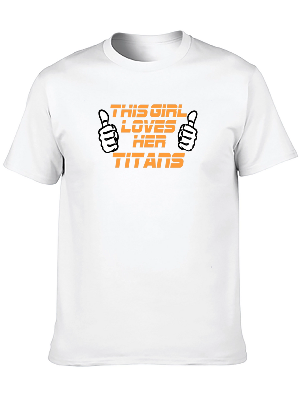 Titans Fan T-Shirt - This Girl Loves Her Titans