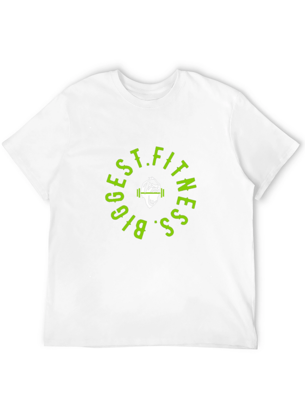 Biggest Fitness T-Shirt Gorilla Gym Black Cotton