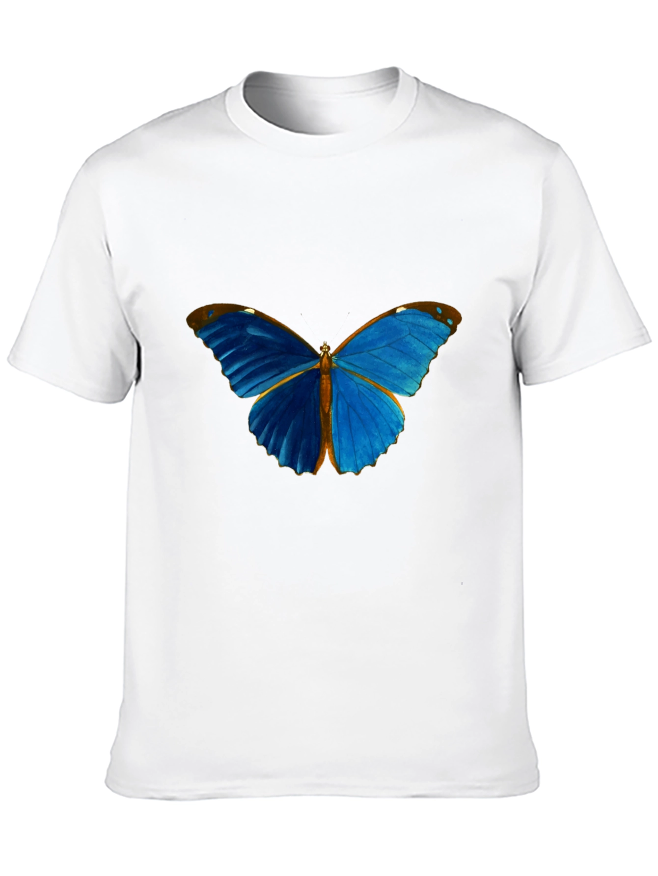 Blue Butterfly Graphic Tee