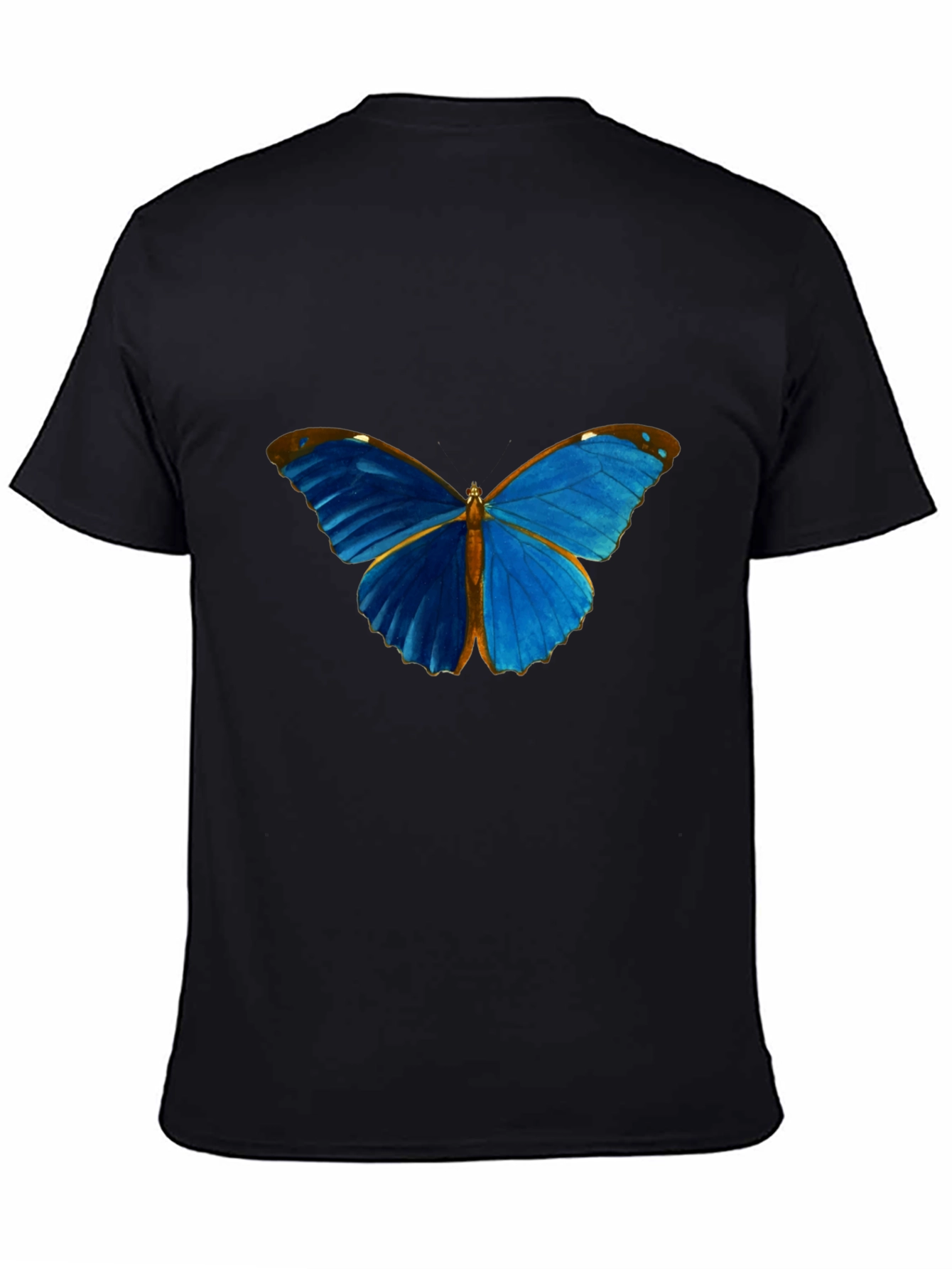 Blue Butterfly Graphic Tee