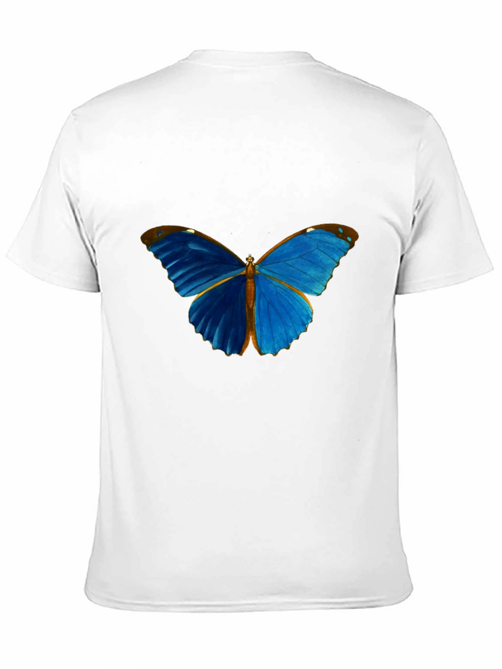 Blue Butterfly Graphic Tee