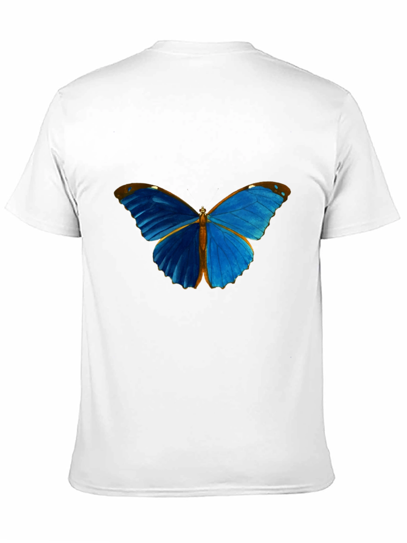 Blue Butterfly Graphic Tee
