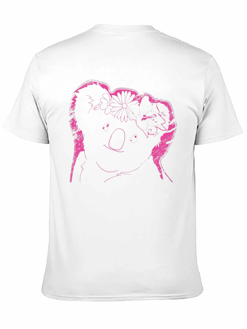 Koala Flower Crown Graphic Tee - Unique Design