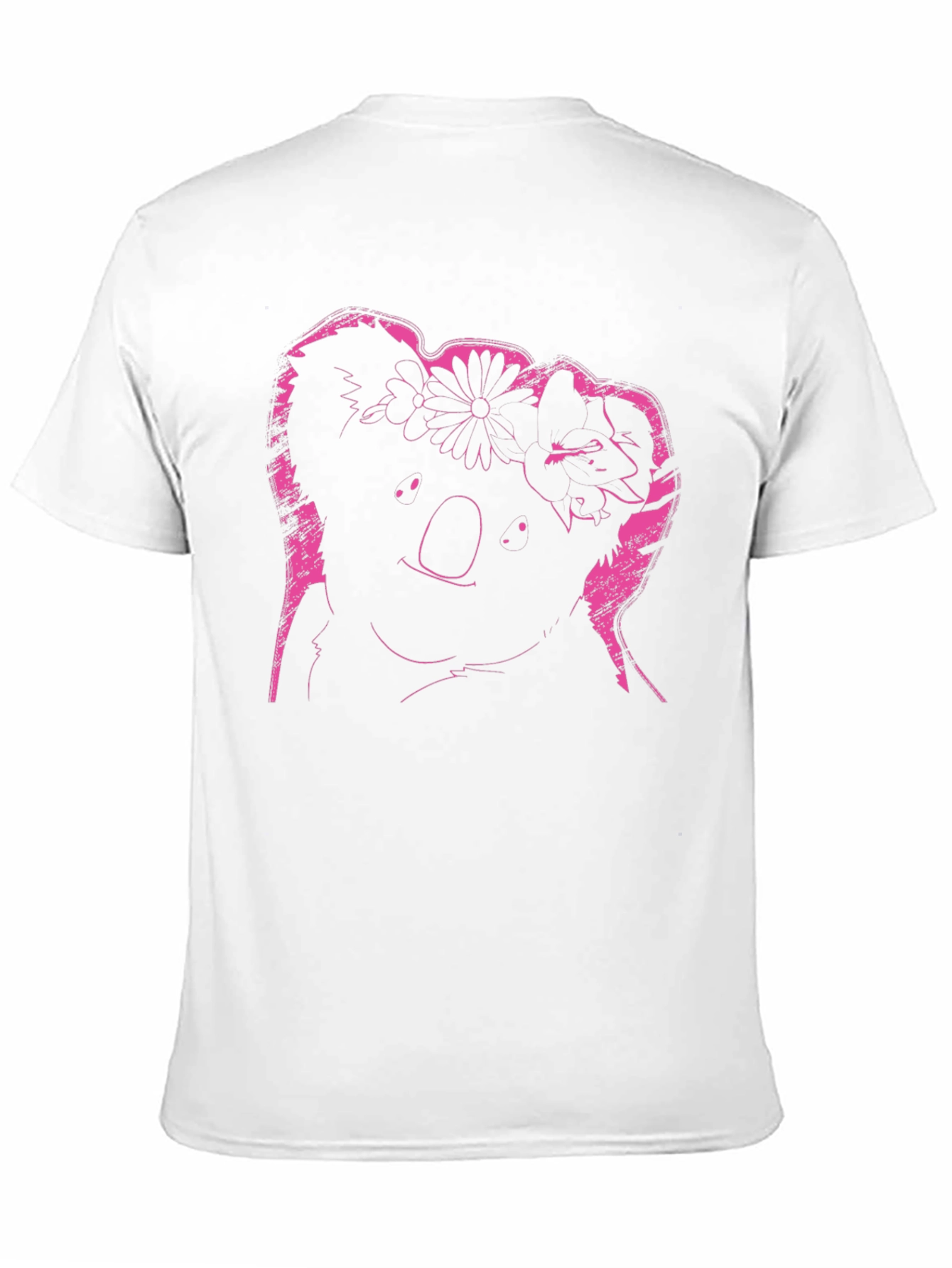 Koala Flower Crown Graphic Tee - Unique Design