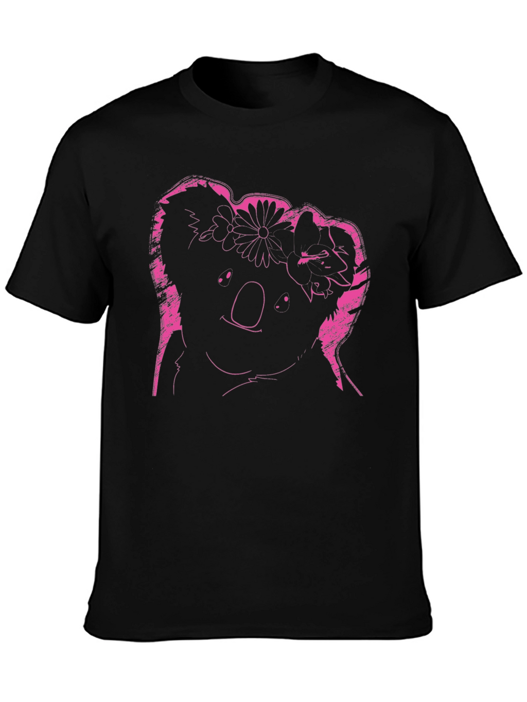 Koala Flower Crown Graphic Tee - Unique Design