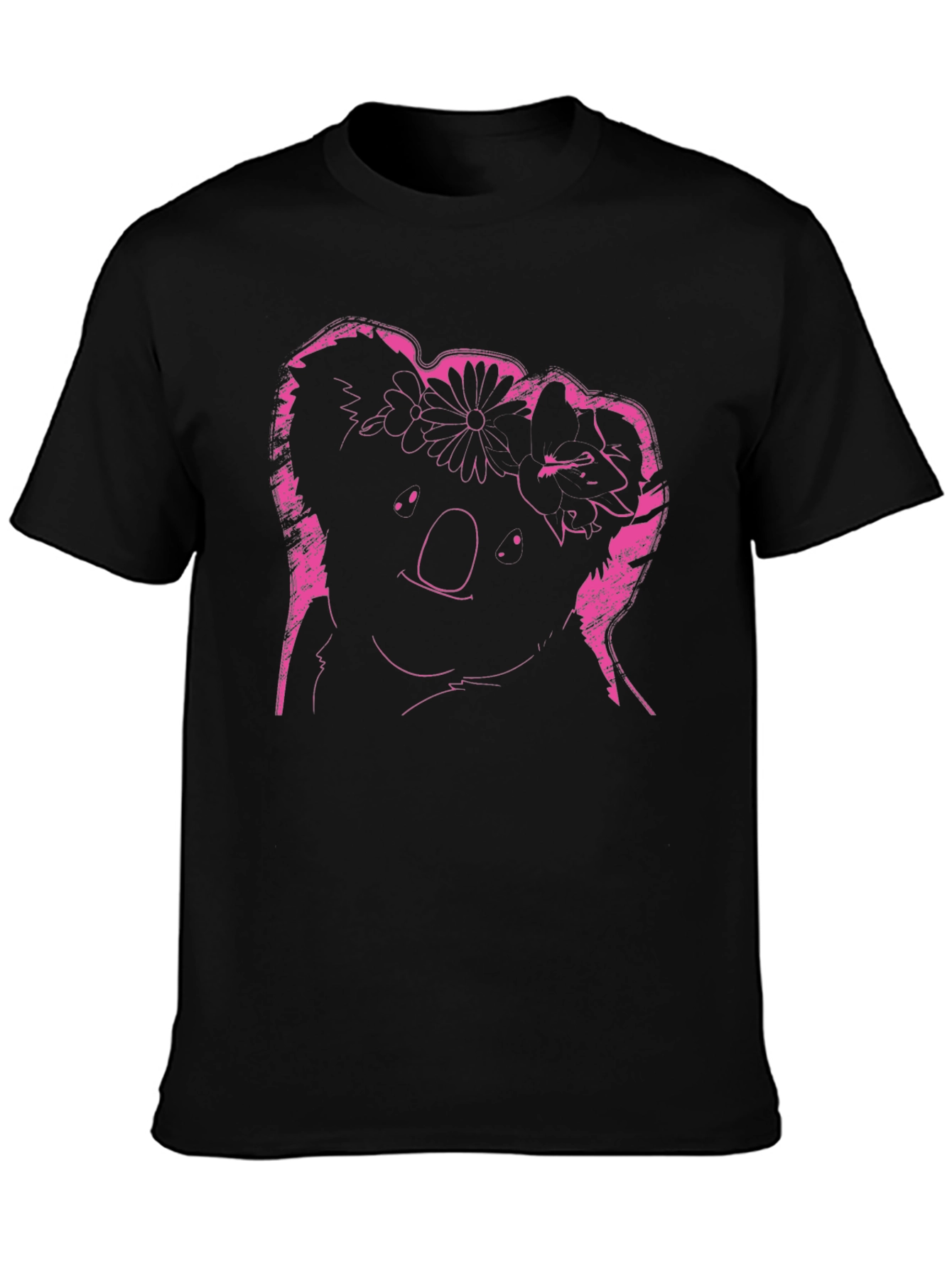 Koala Flower Crown Graphic Tee - Unique Design