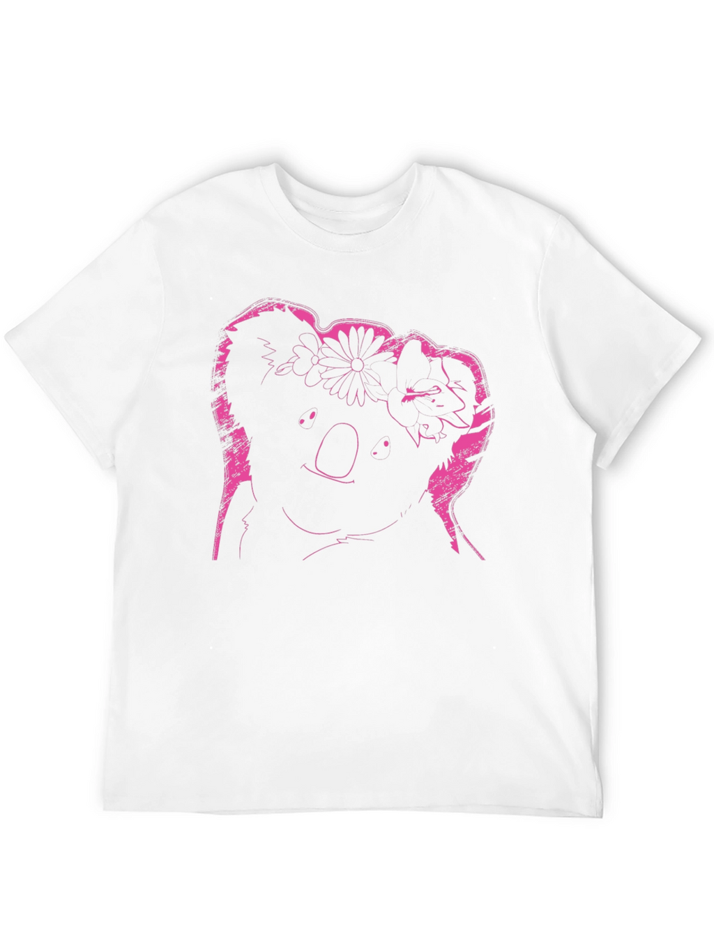 Koala Flower Crown Graphic Tee - Unique Design