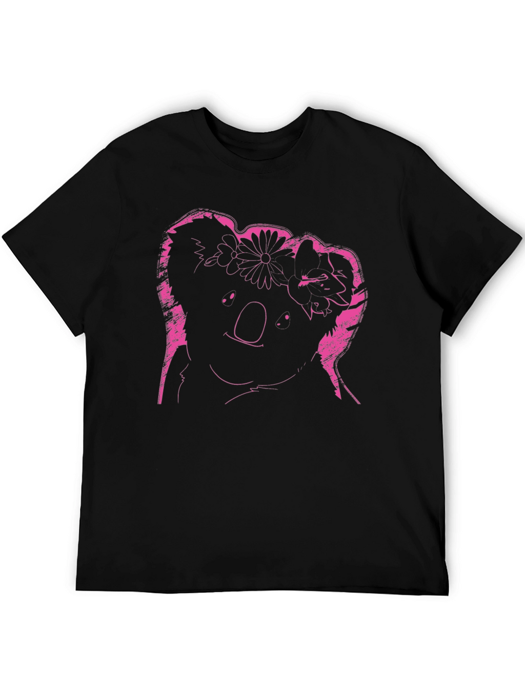 Koala Flower Crown Graphic Tee - Unique Design