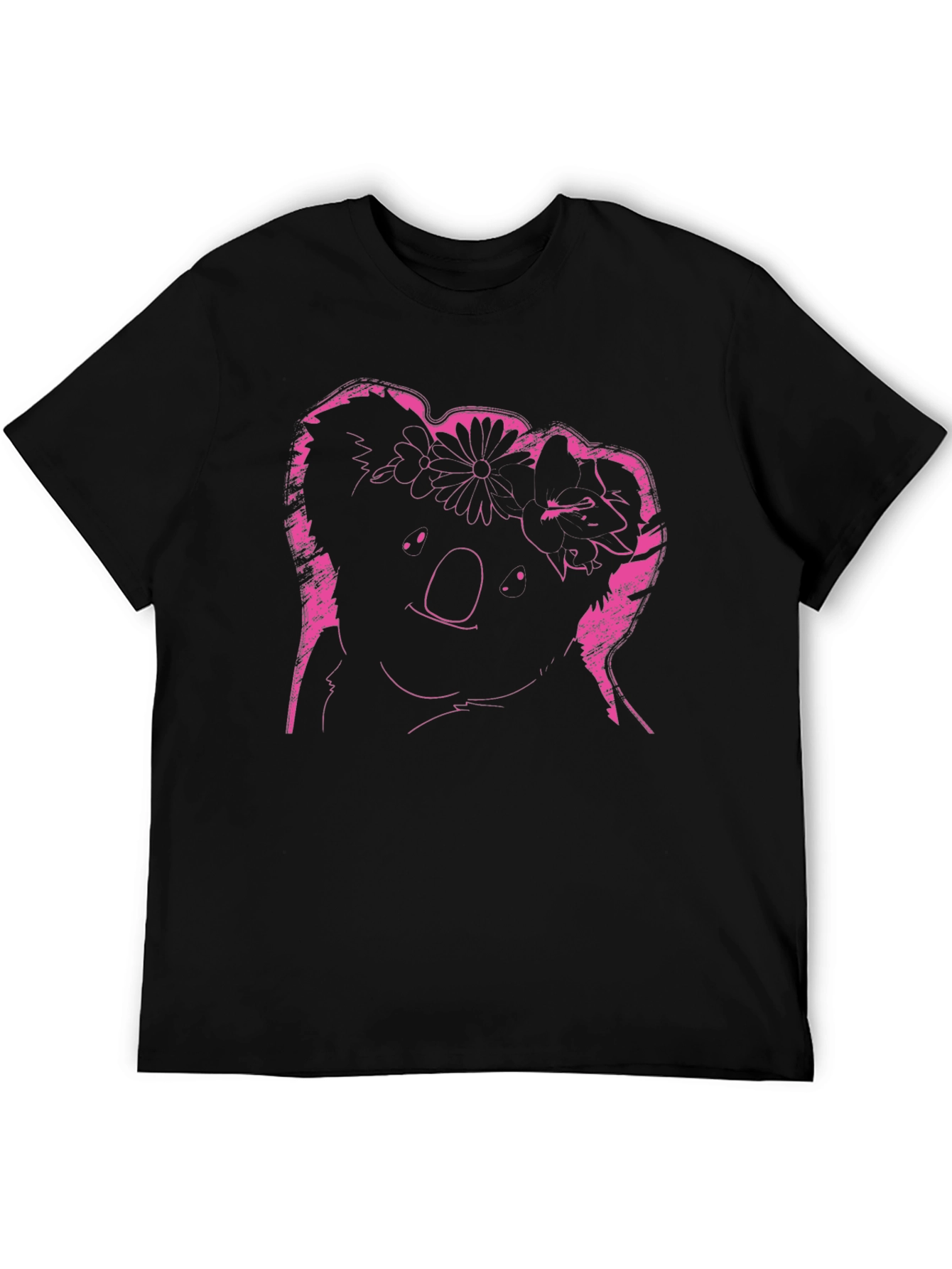 Koala Flower Crown Graphic Tee - Unique Design