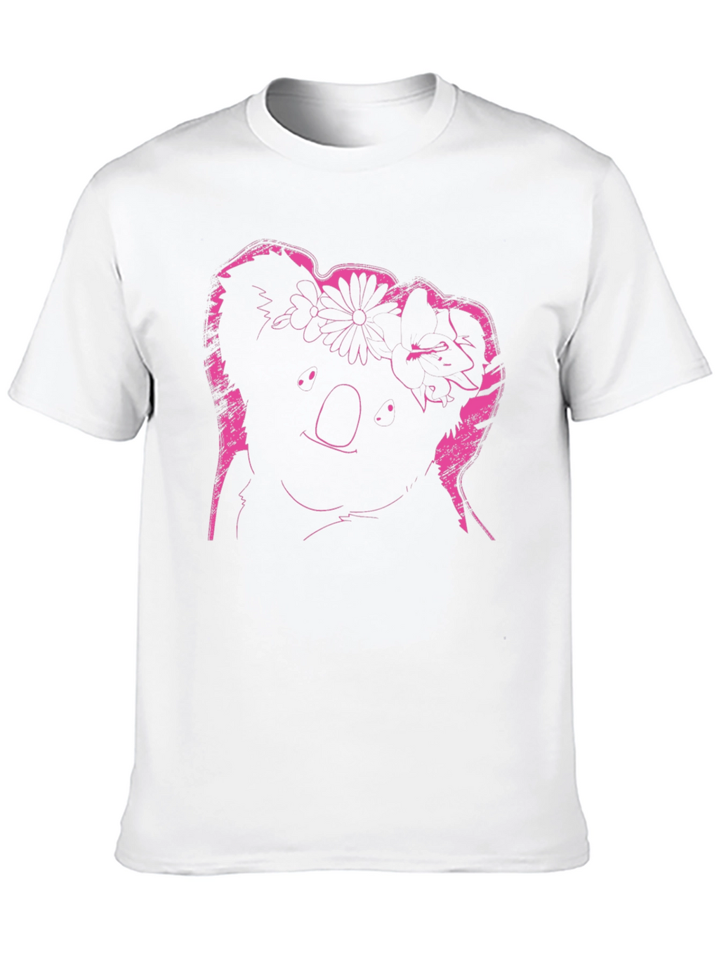 Koala Flower Crown Graphic Tee - Unique Design