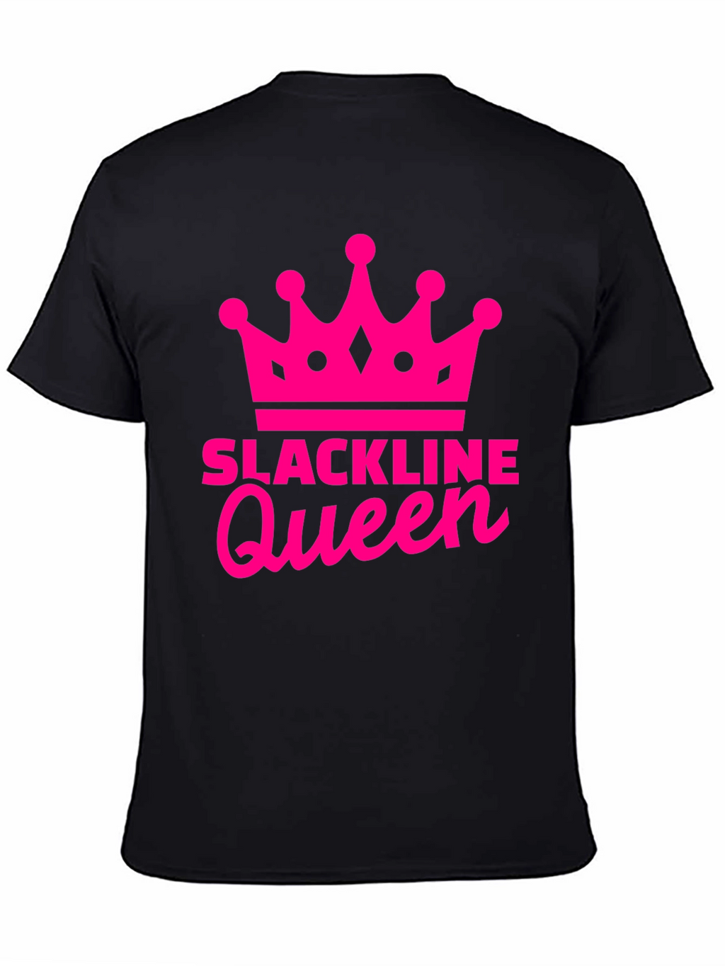 Slackline Queen T-Shirt - Pink Crown