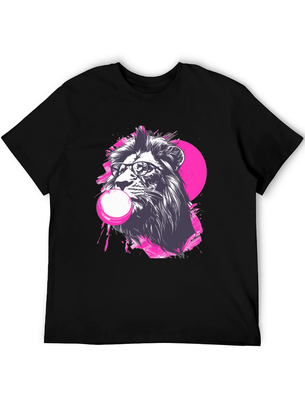 Cool Lion Bubblegum Graphic Tee