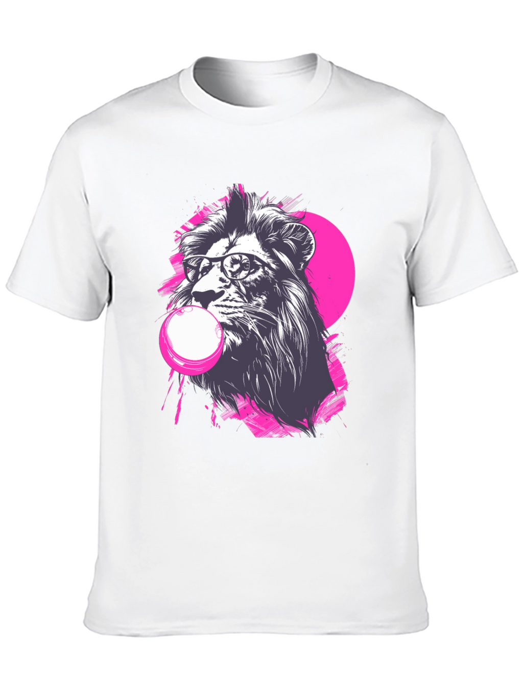 Cool Lion Bubblegum Graphic Tee