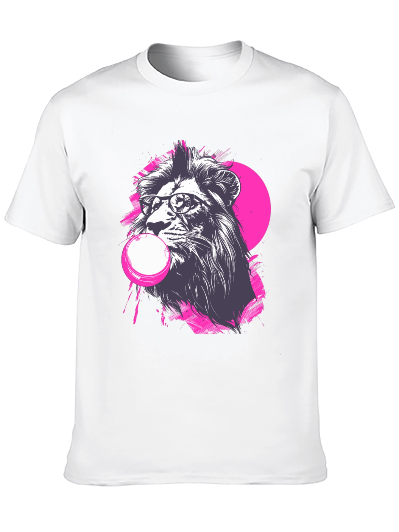 Cool Lion Bubblegum Graphic Tee