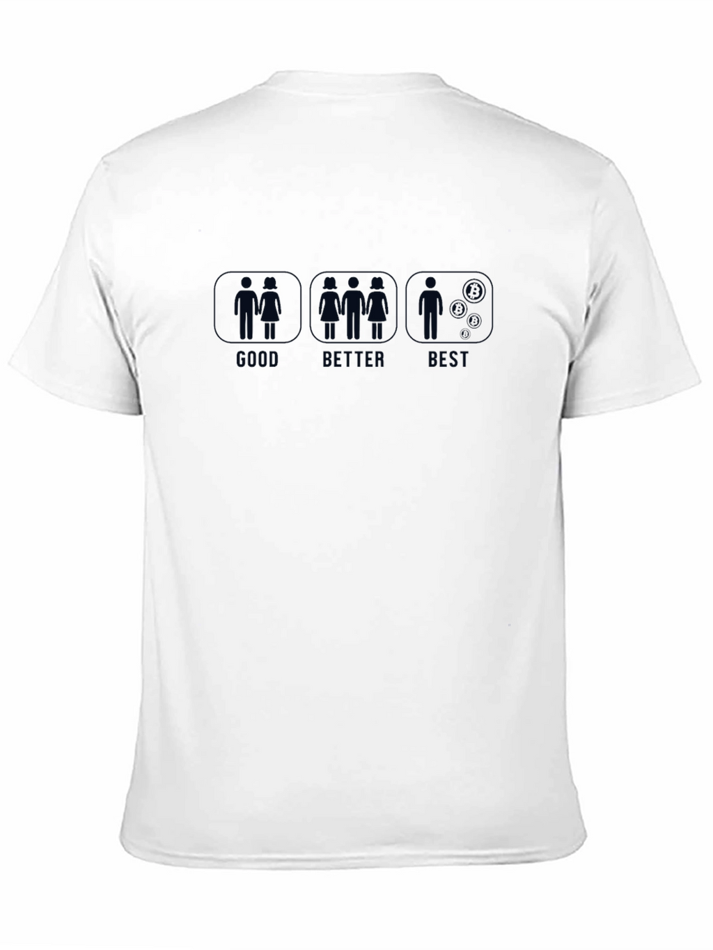 Funny Good Better Best Single Black T-Shirt