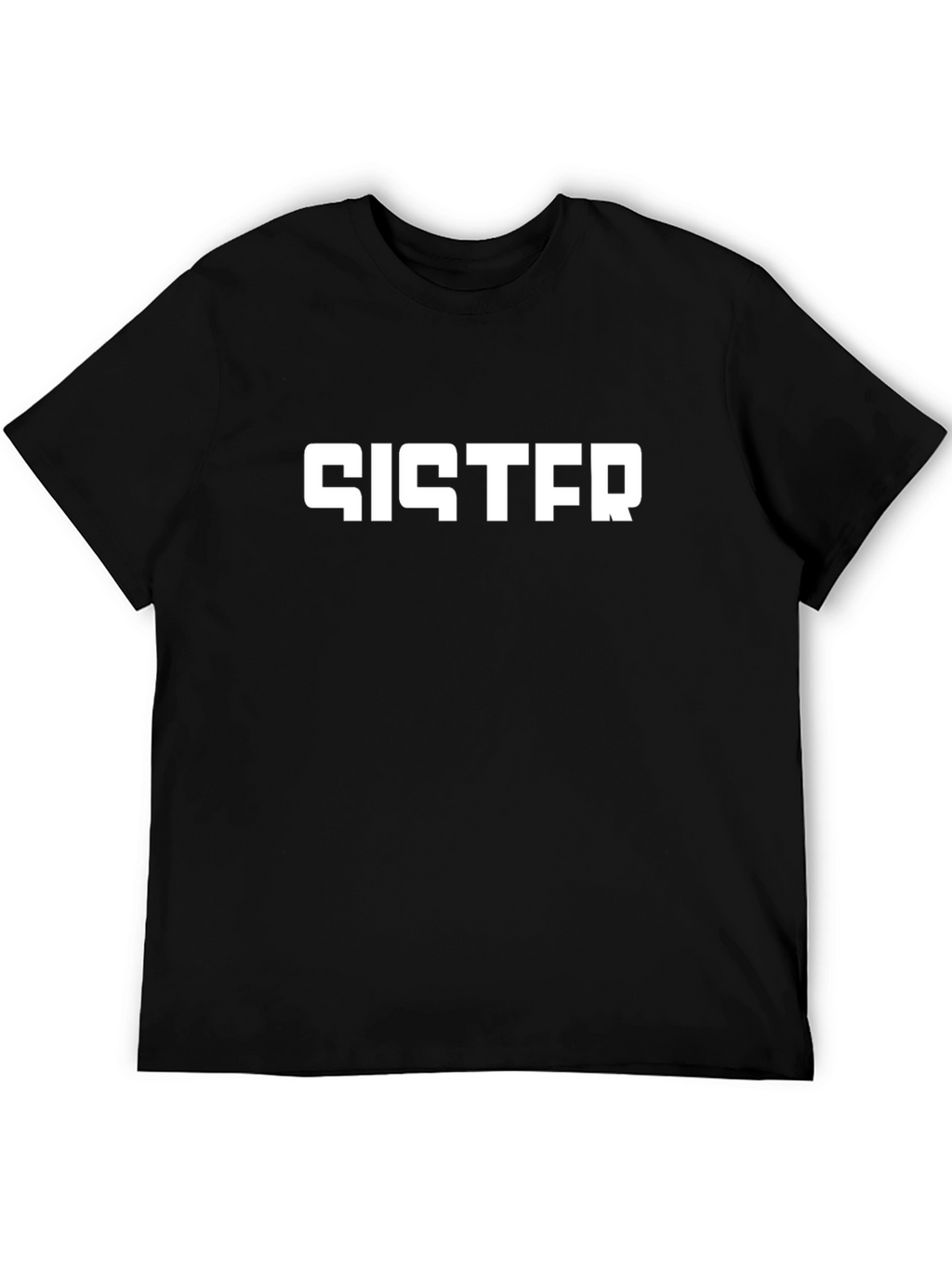 Sister Tee - Black Graphic T-Shirt