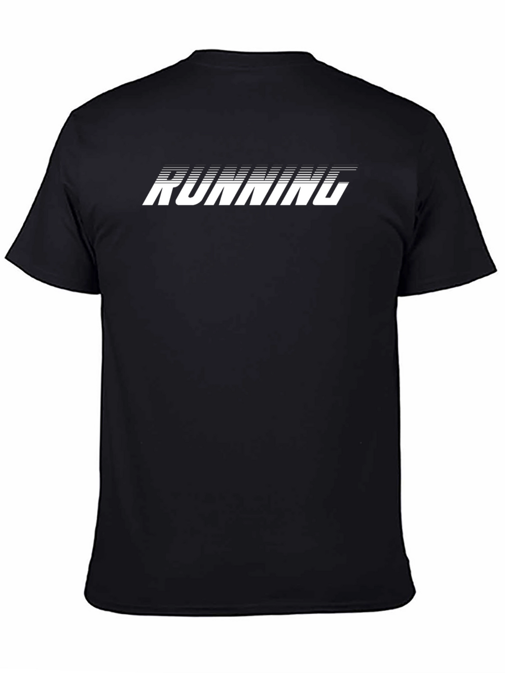 Running Graphic T-Shirt - Black