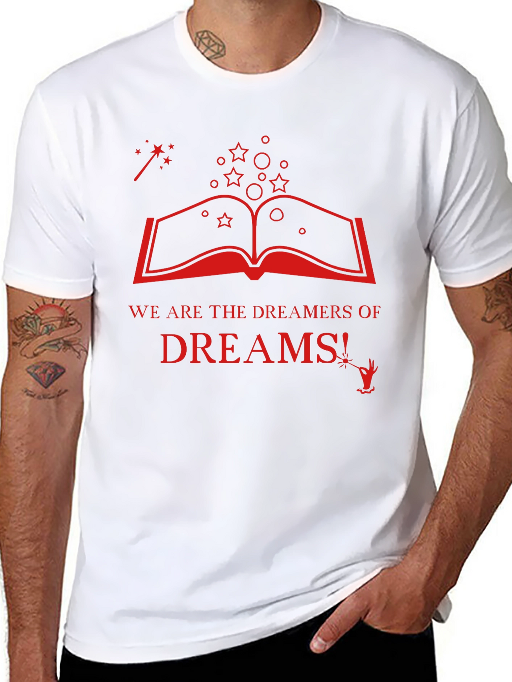 Dreamers Book Graphic Tee