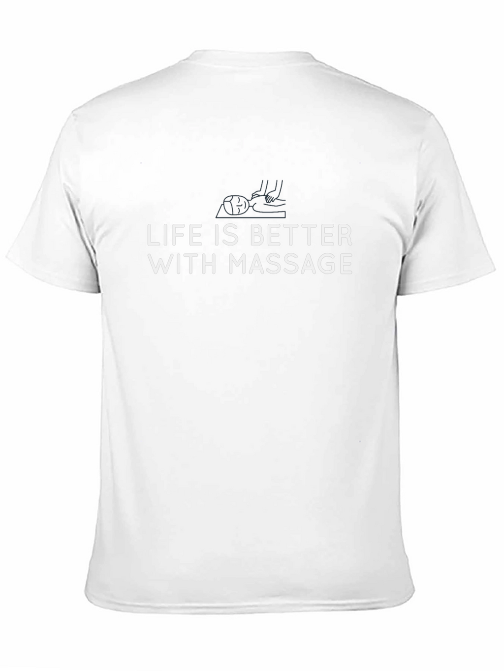 Life is Better With Massage Graphic Tee