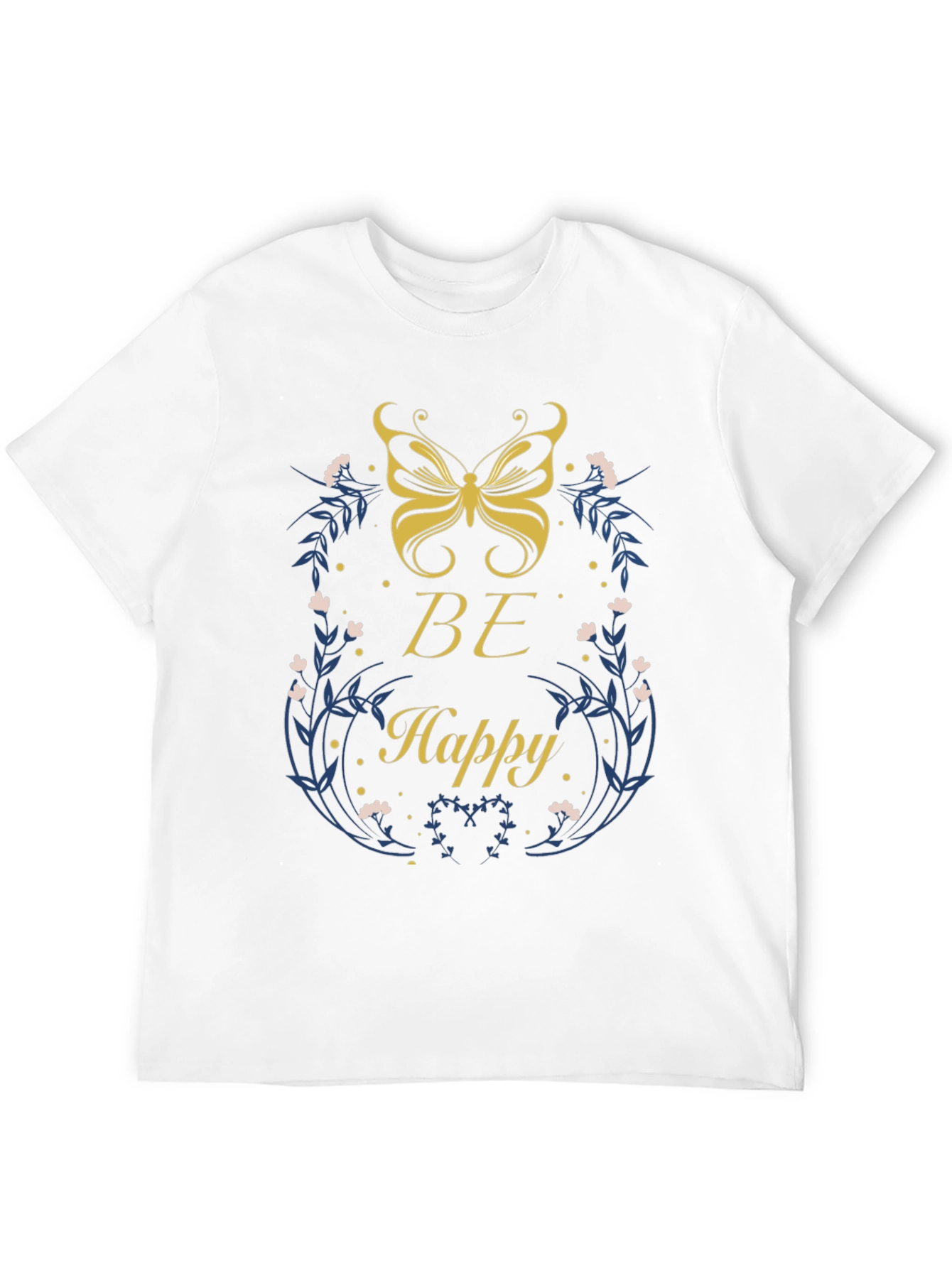 Be Happy Butterfly T-Shirt