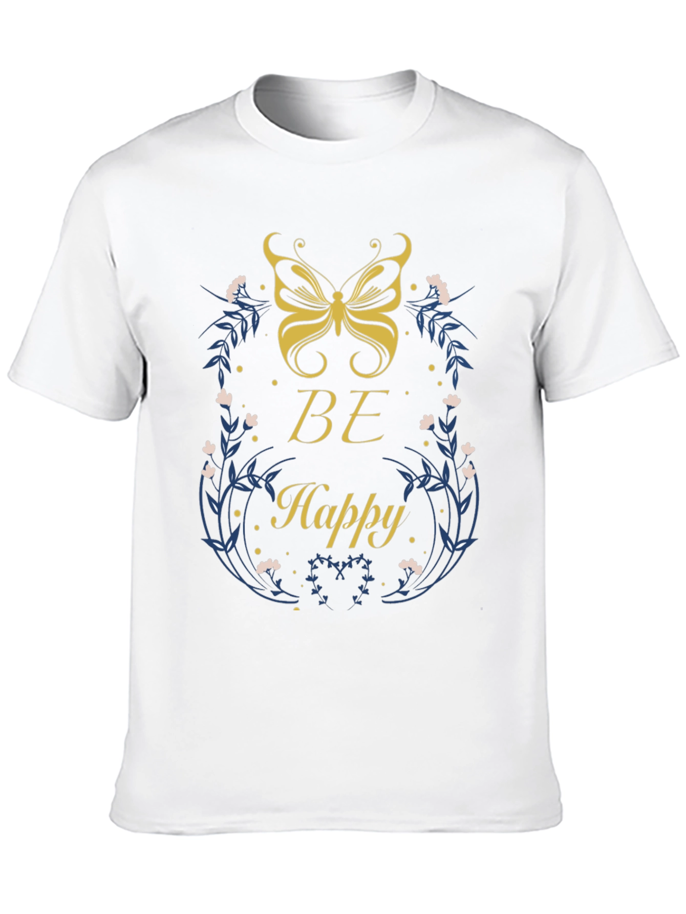 Be Happy Butterfly T-Shirt