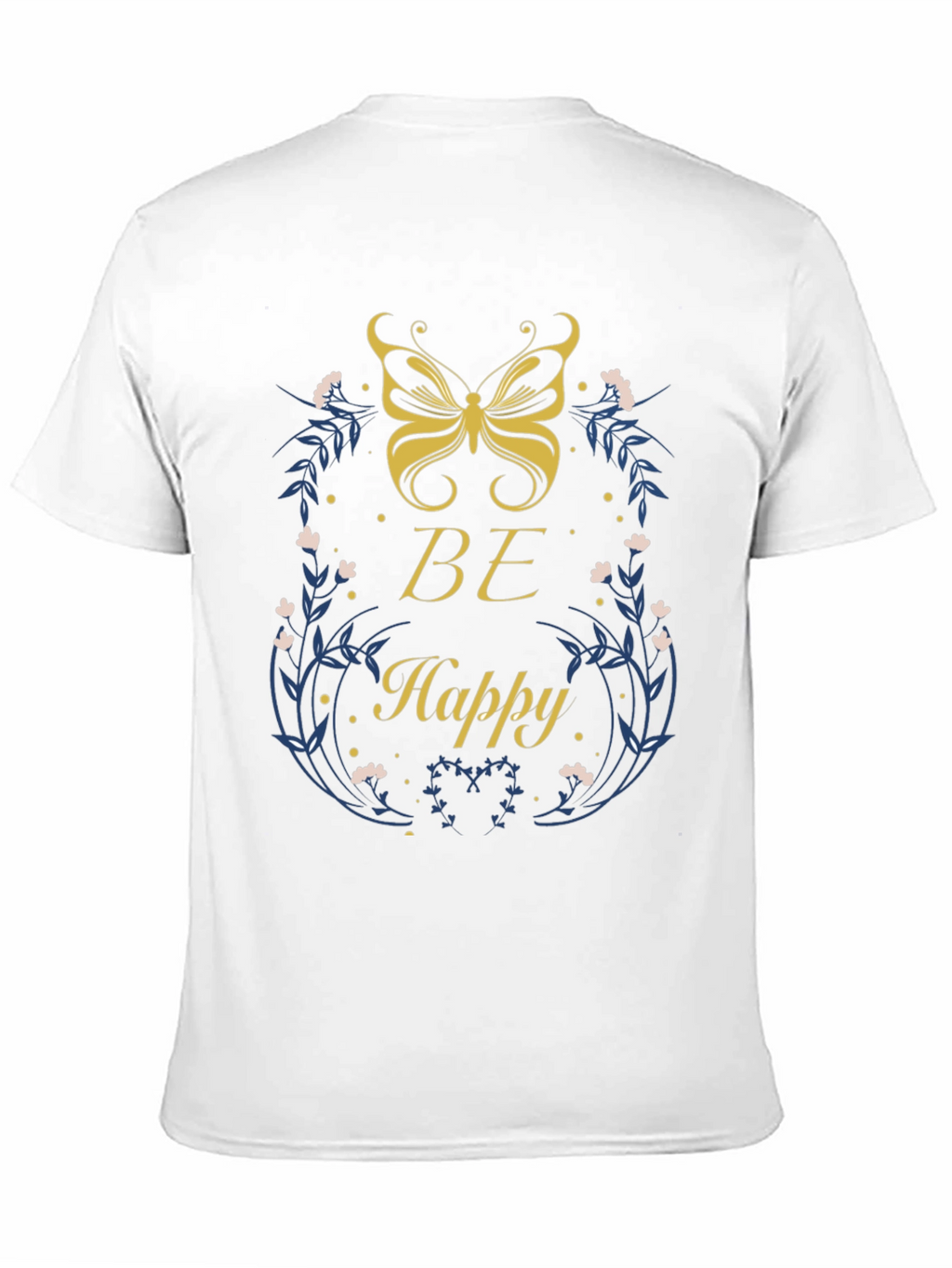 Be Happy Butterfly T-Shirt