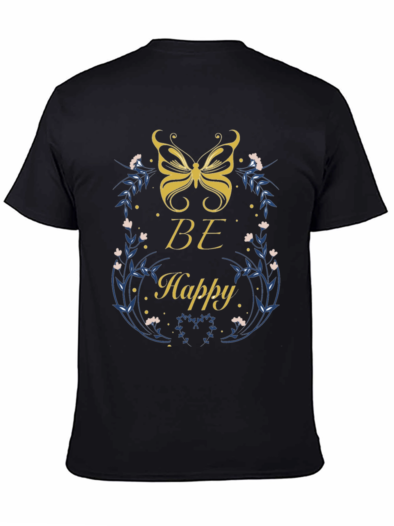 Be Happy Butterfly T-Shirt