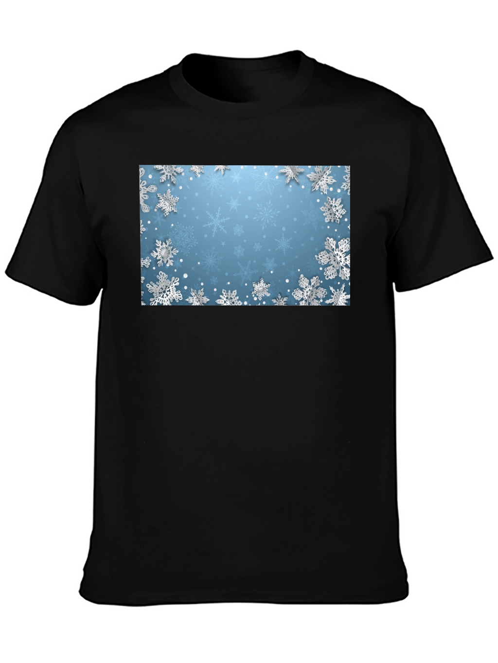 Snowflake T-Shirt - Winter Holiday Style