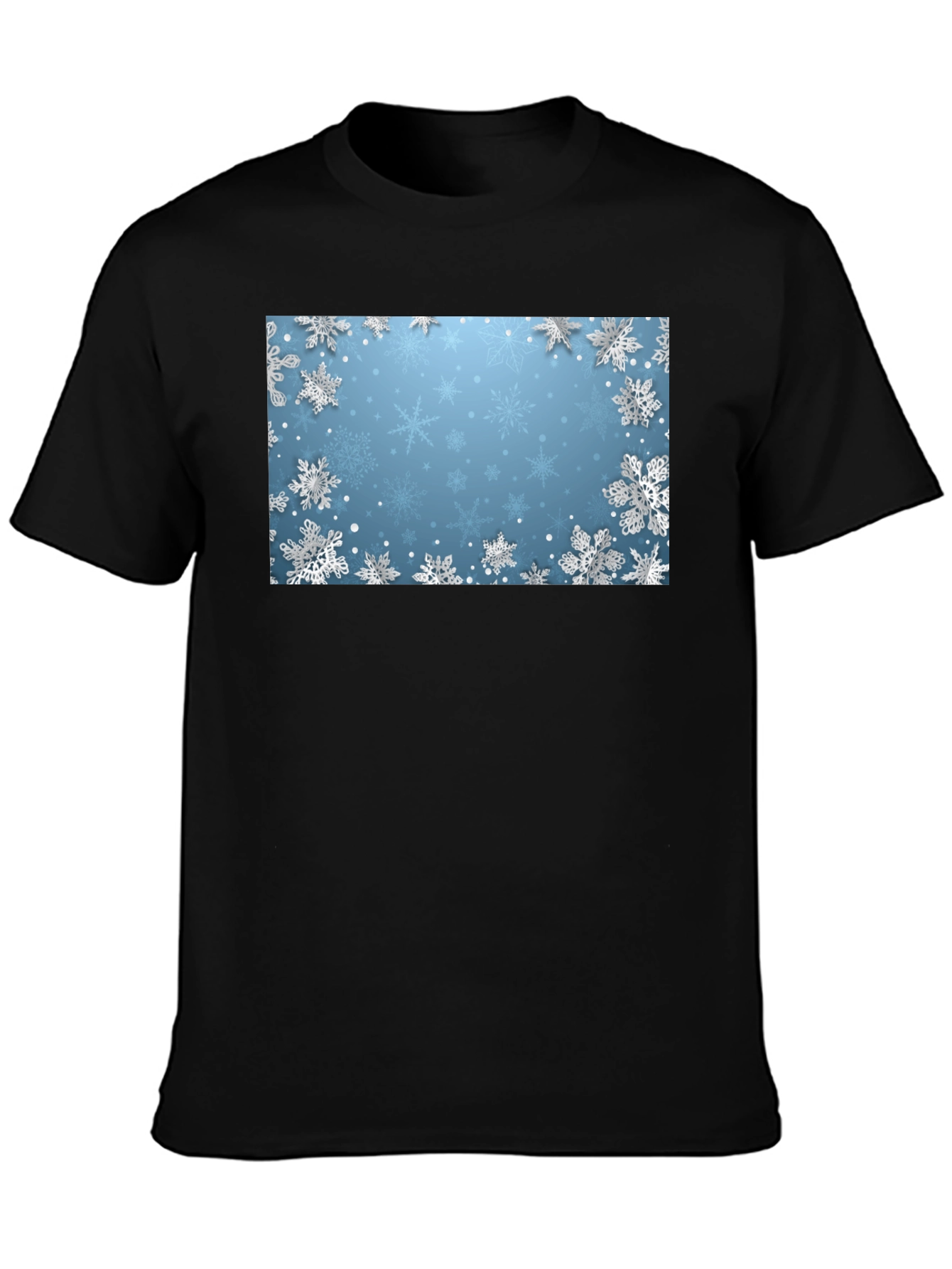 Snowflake T-Shirt - Winter Holiday Style