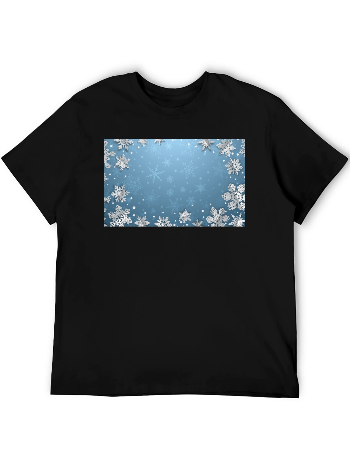 Snowflake T-Shirt - Winter Holiday Style