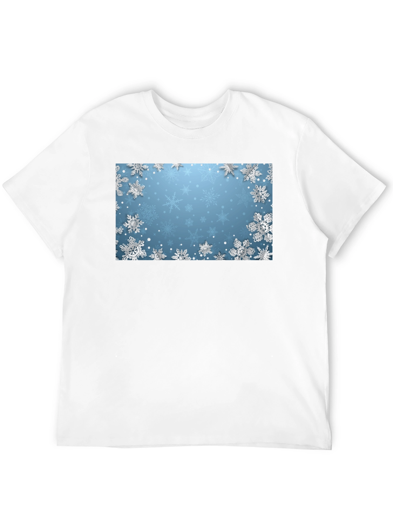 Snowflake T-Shirt - Winter Holiday Style