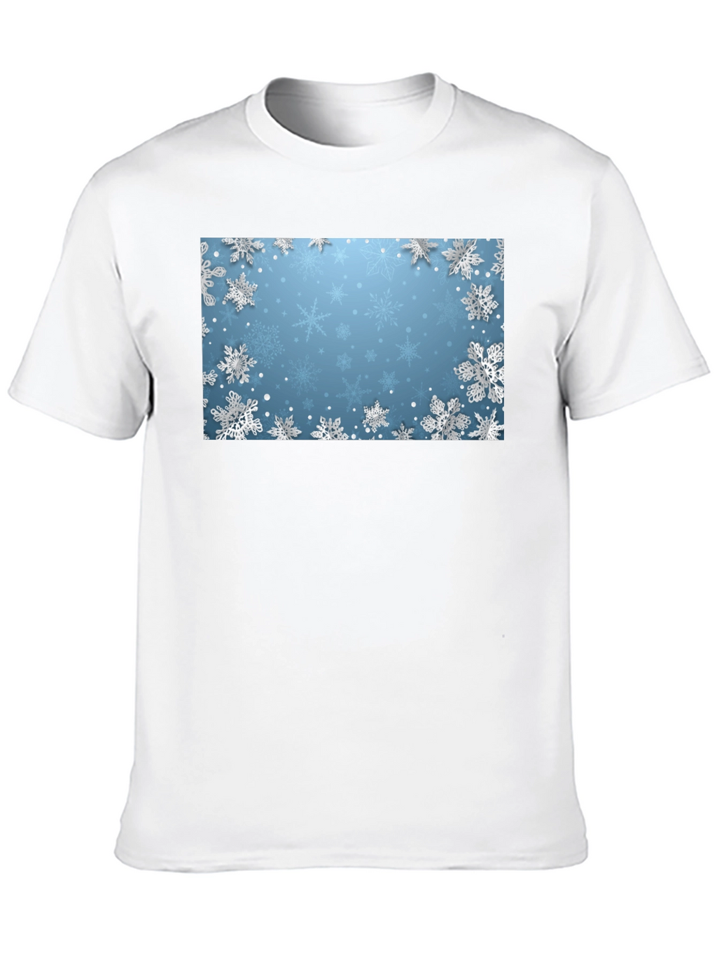 Snowflake T-Shirt - Winter Holiday Style