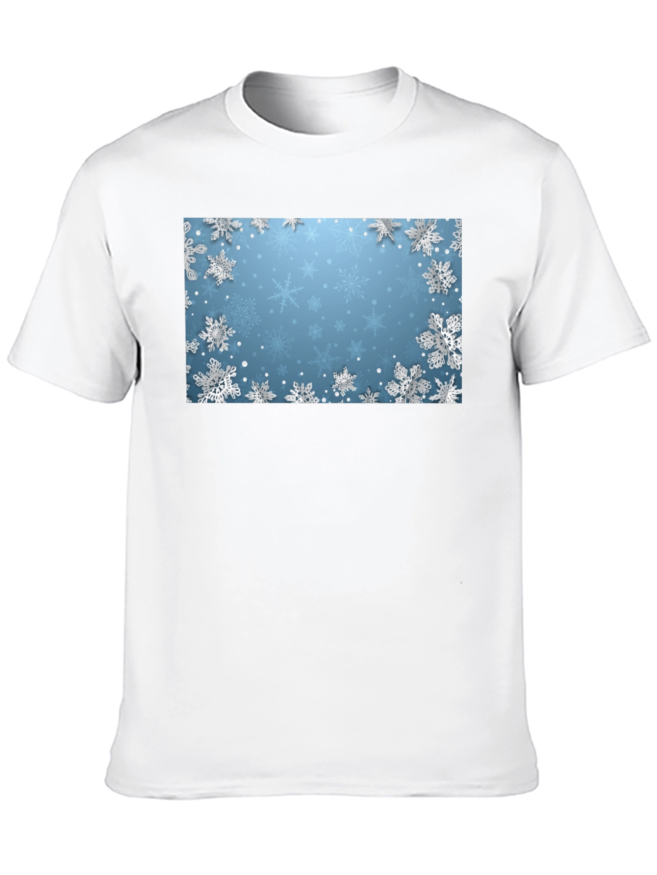 Snowflake T-Shirt - Winter Holiday Style