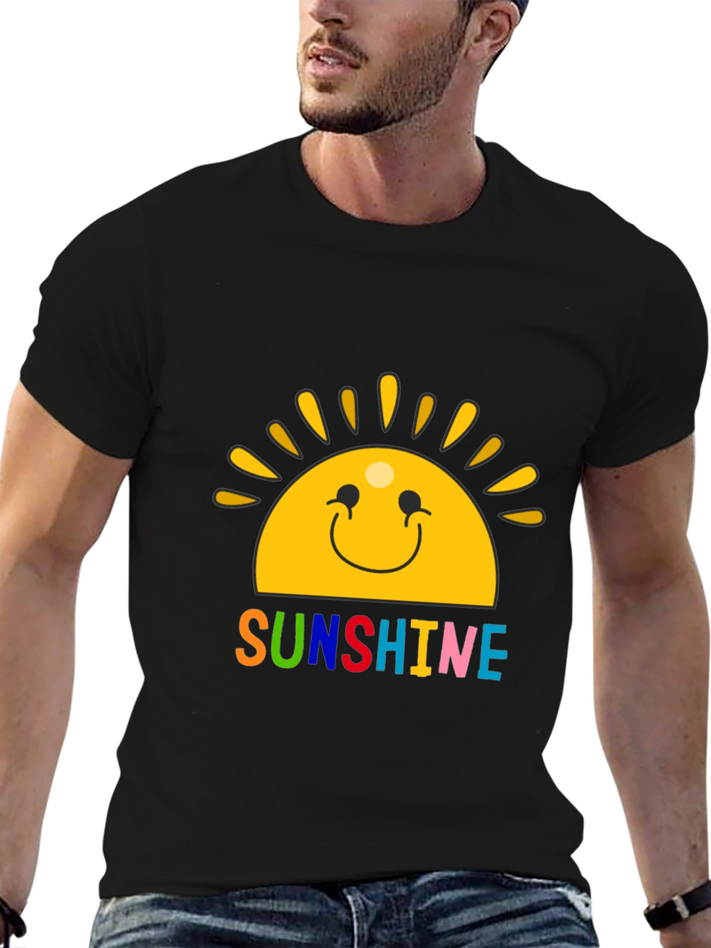 Sunshine Graphic T-Shirt - Cheerful & Stylish