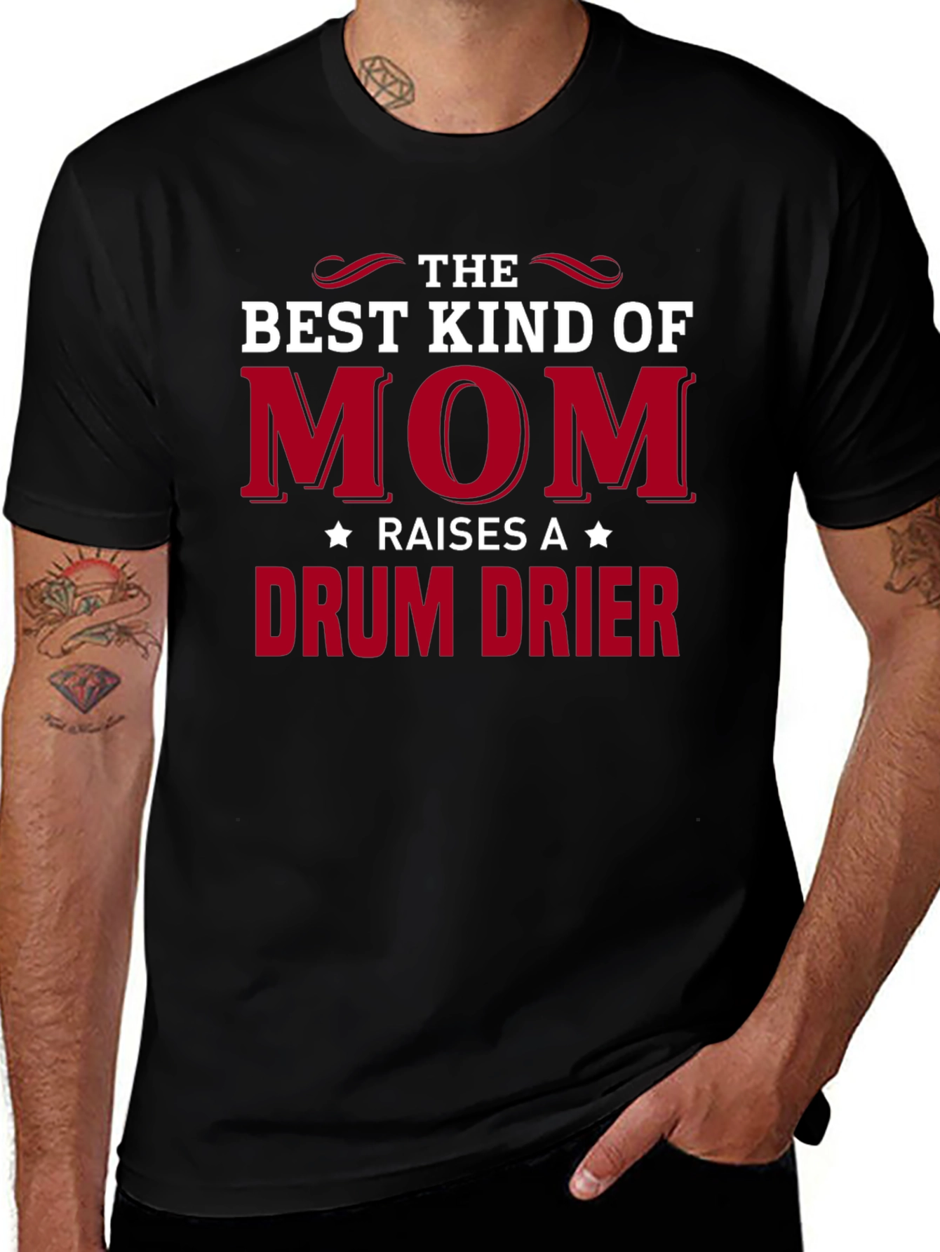 Best Kind of Mom Drum Drier T-Shirt
