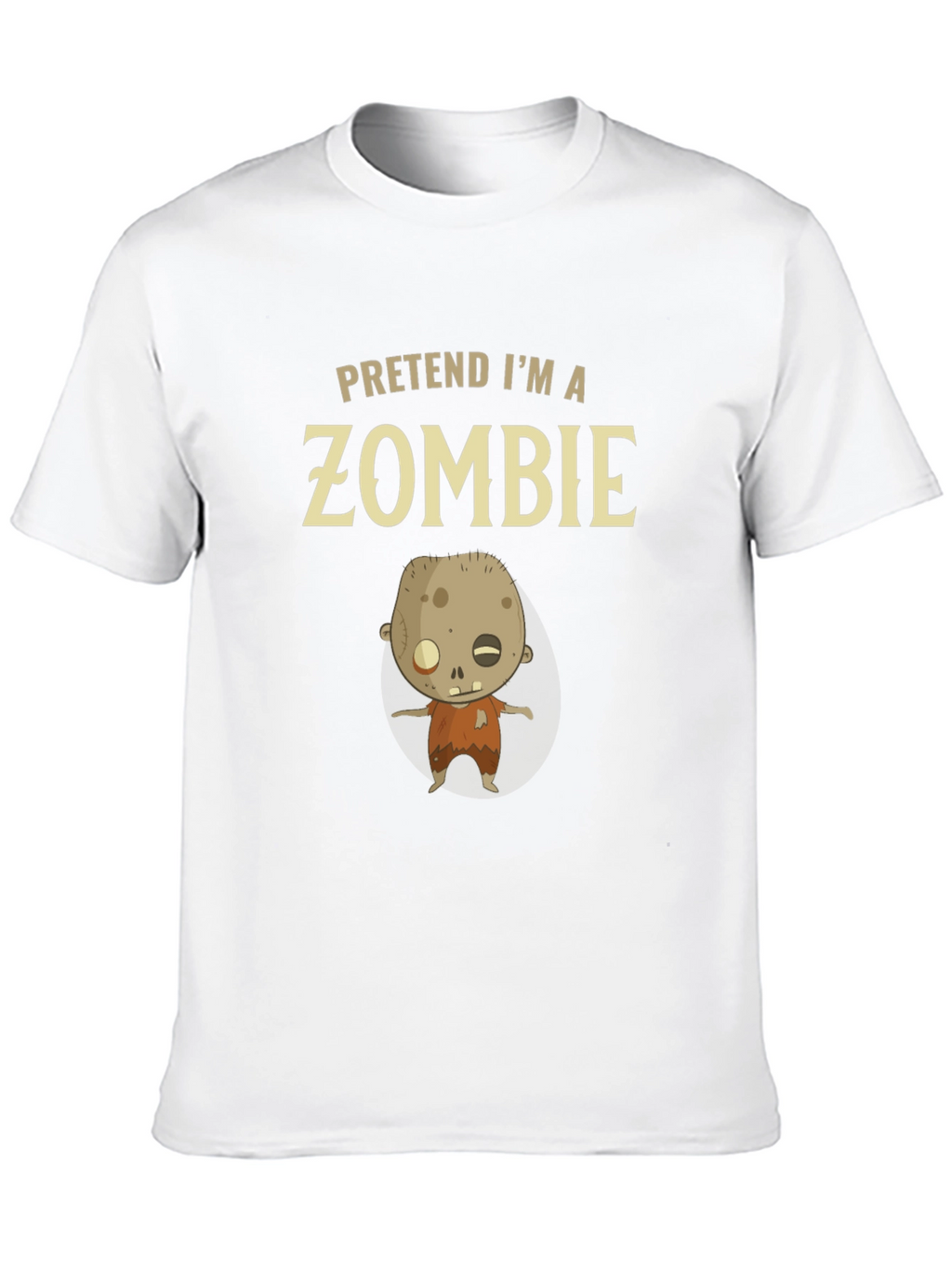 Pretend Im a Zombie T-Shirt - Funny Halloween Costume
