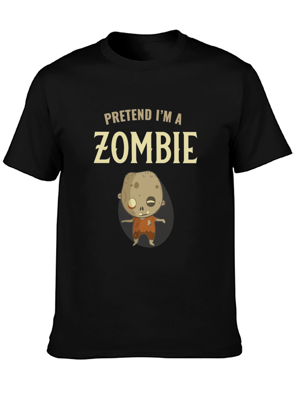 Pretend Im a Zombie T-Shirt - Funny Halloween Costume
