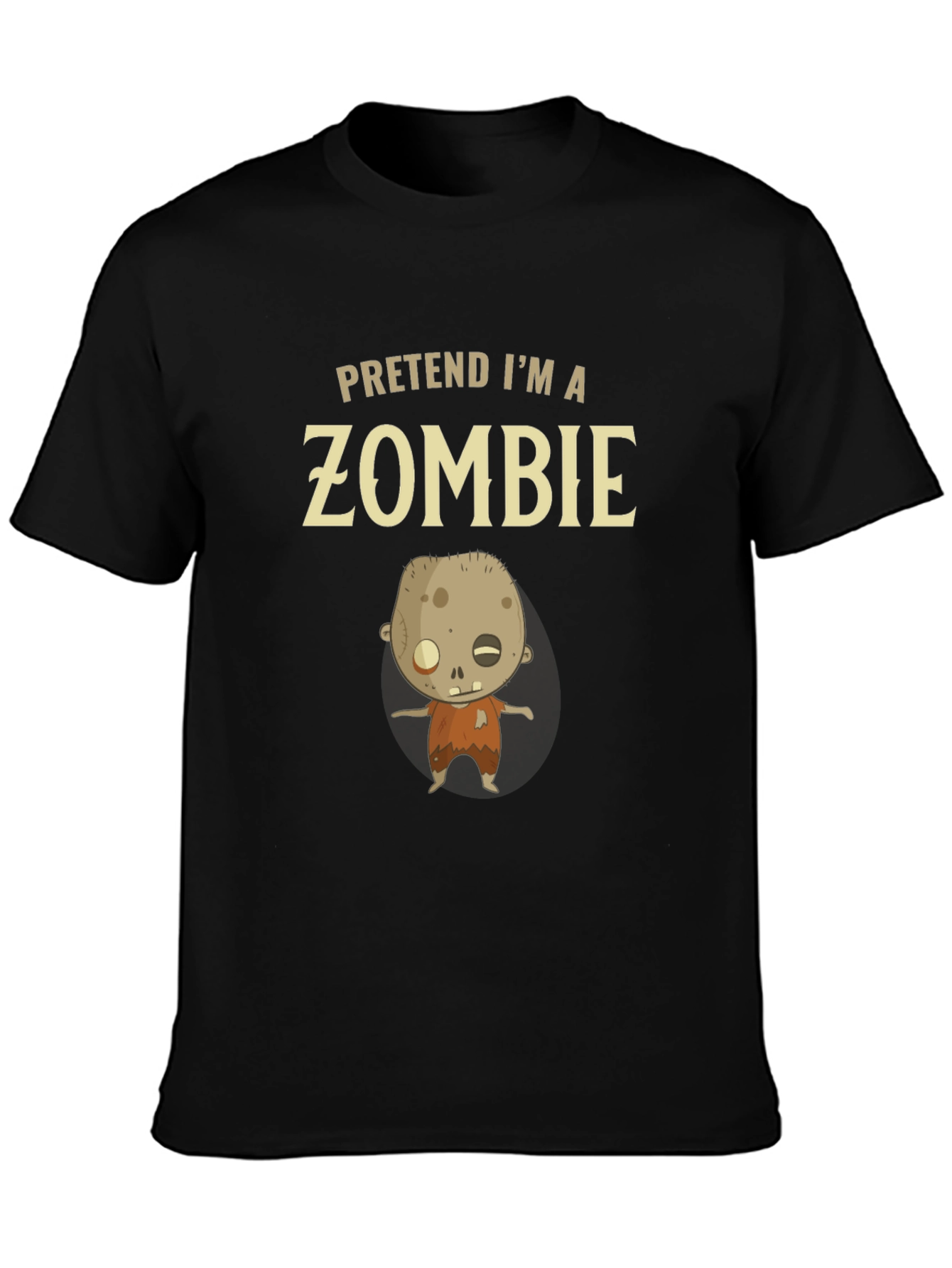 Pretend Im a Zombie T-Shirt - Funny Halloween Costume