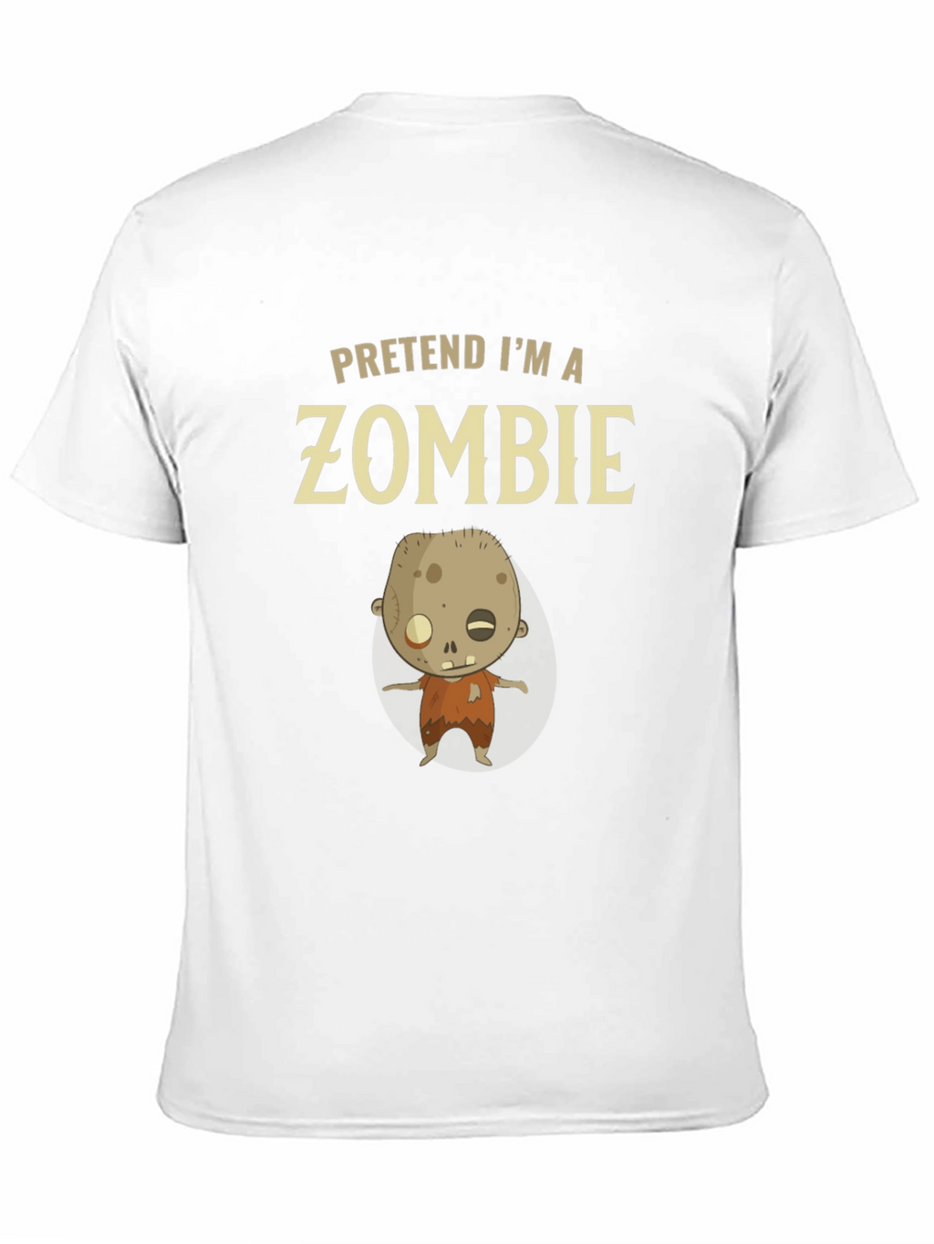Pretend Im a Zombie T-Shirt - Funny Halloween Costume