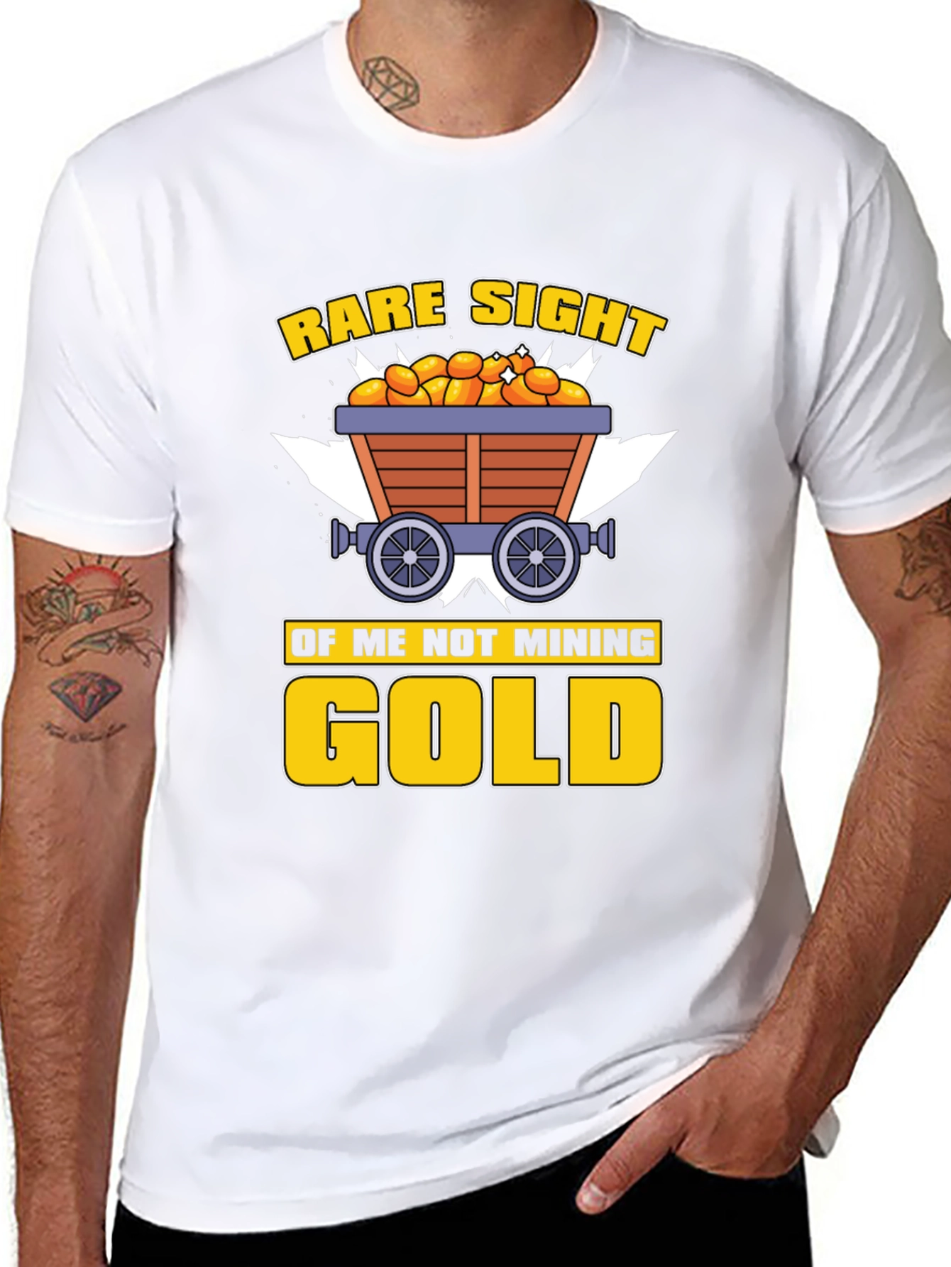 Rare Sight T-Shirt - Mining Gold Tee