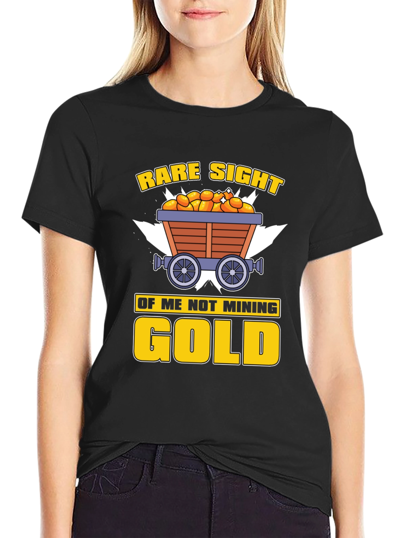 Rare Sight T-Shirt - Mining Gold Tee