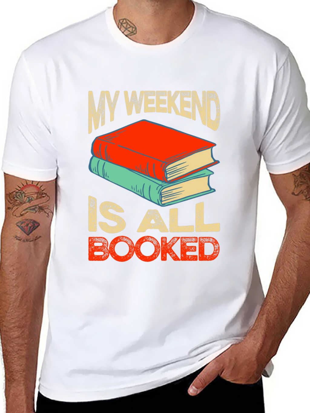 Book Lover T-Shirt - Weekend is Booked