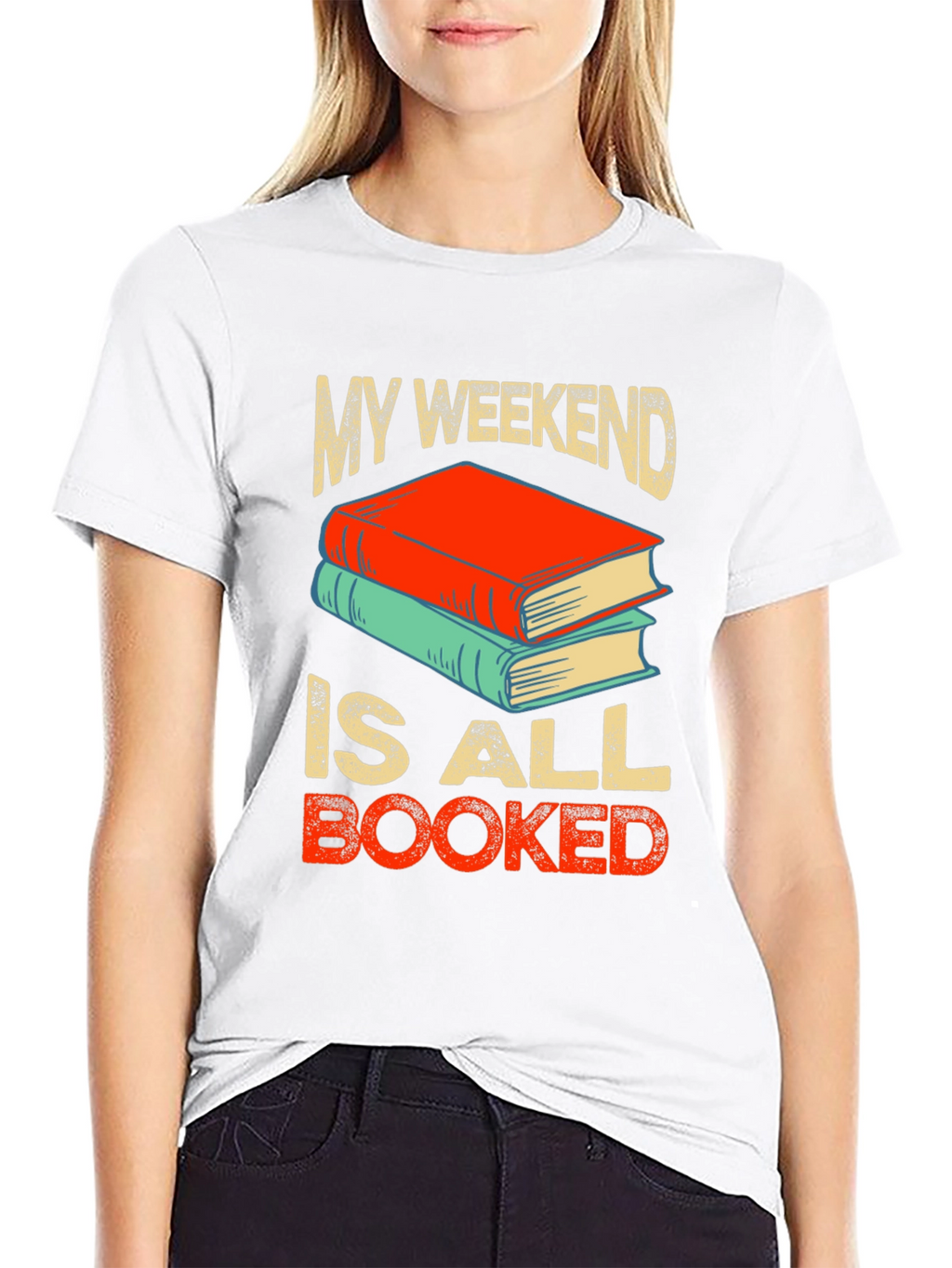 Book Lover T-Shirt - Weekend is Booked