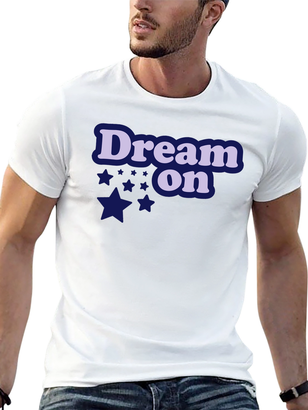 Dream On Graphic Tee - Stylish Comfort