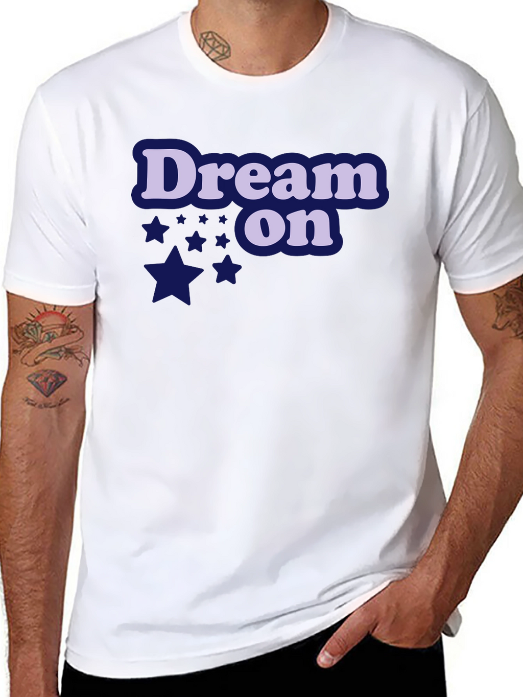 Dream On Graphic Tee - Stylish Comfort