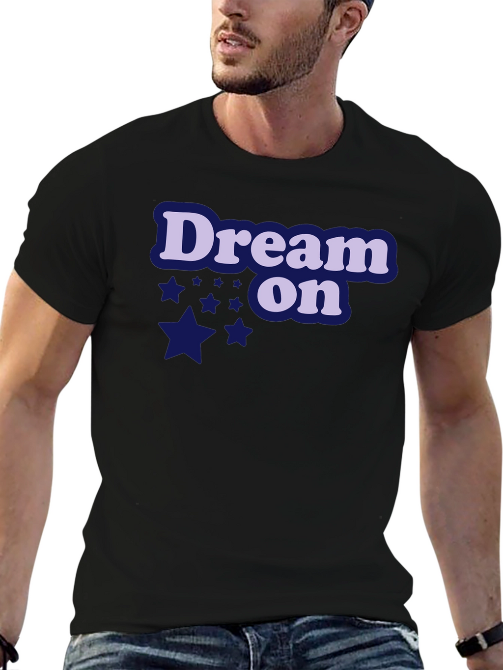 Dream On Graphic Tee - Stylish Comfort