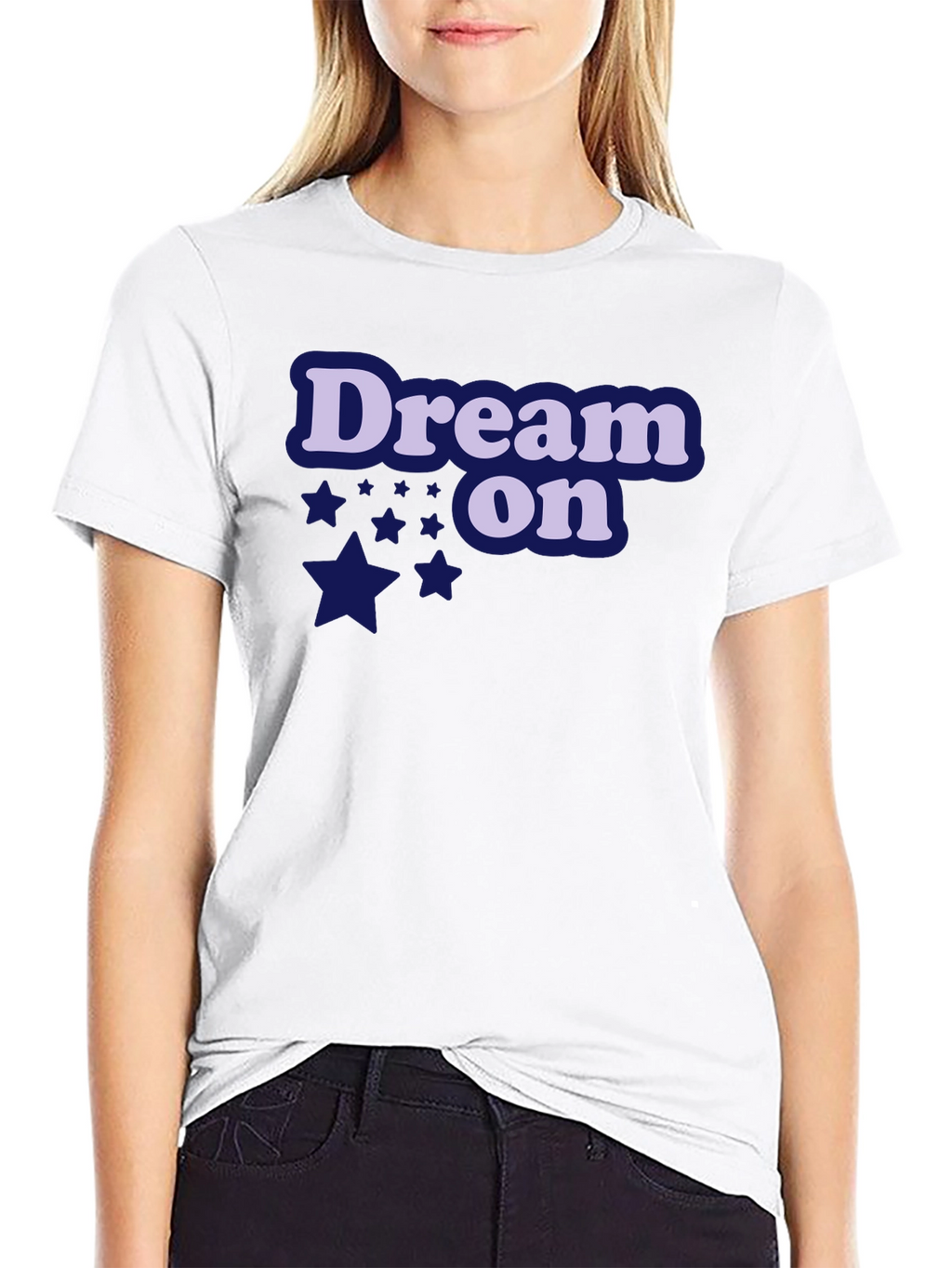 Dream On Graphic Tee - Stylish Comfort